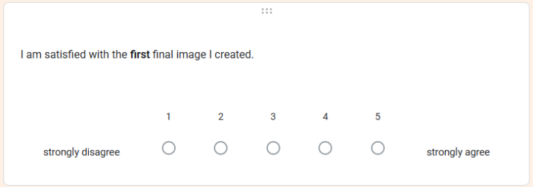 SUS scale screenshot