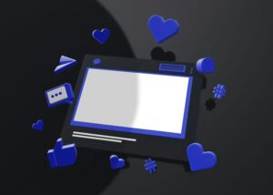 screen with clip art